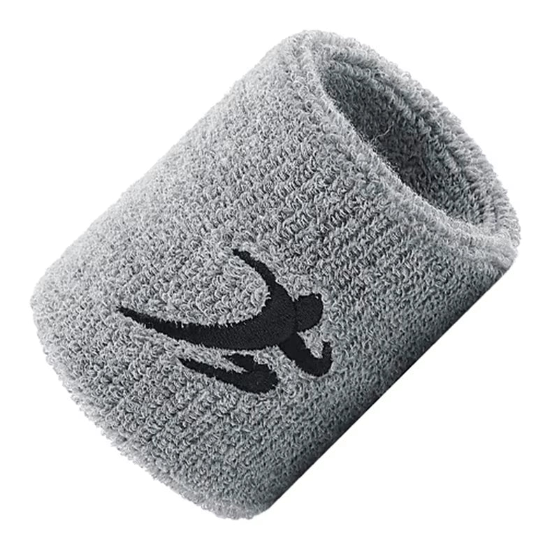 Fashion Working Out Wristbands Wrist Sweatbands Sweat Bands Soft Cotton Stretchy Wrist Bands Terrys Cloth for Gym Sports G99D