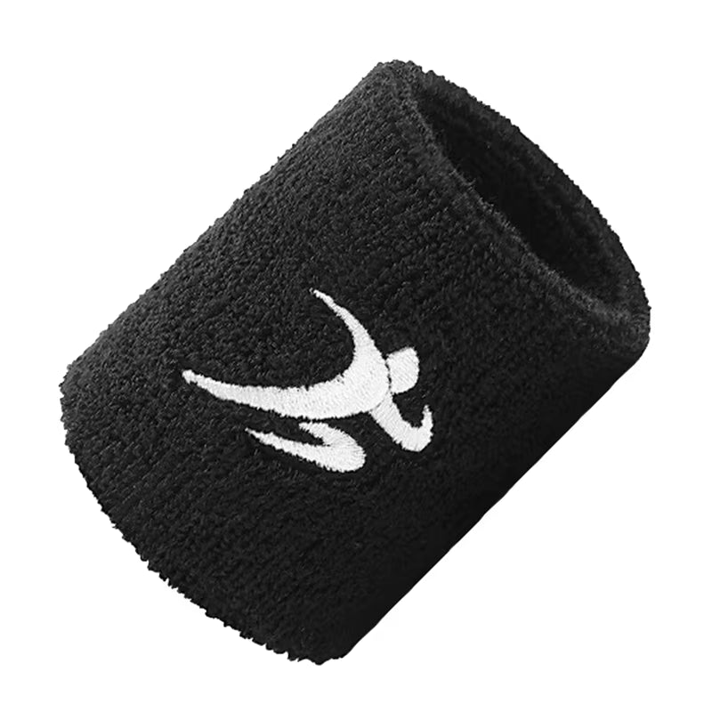 Fashion Working Out Wristbands Wrist Sweatbands Sweat Bands Soft Cotton Stretchy Wrist Bands Terrys Cloth for Gym Sports G99D