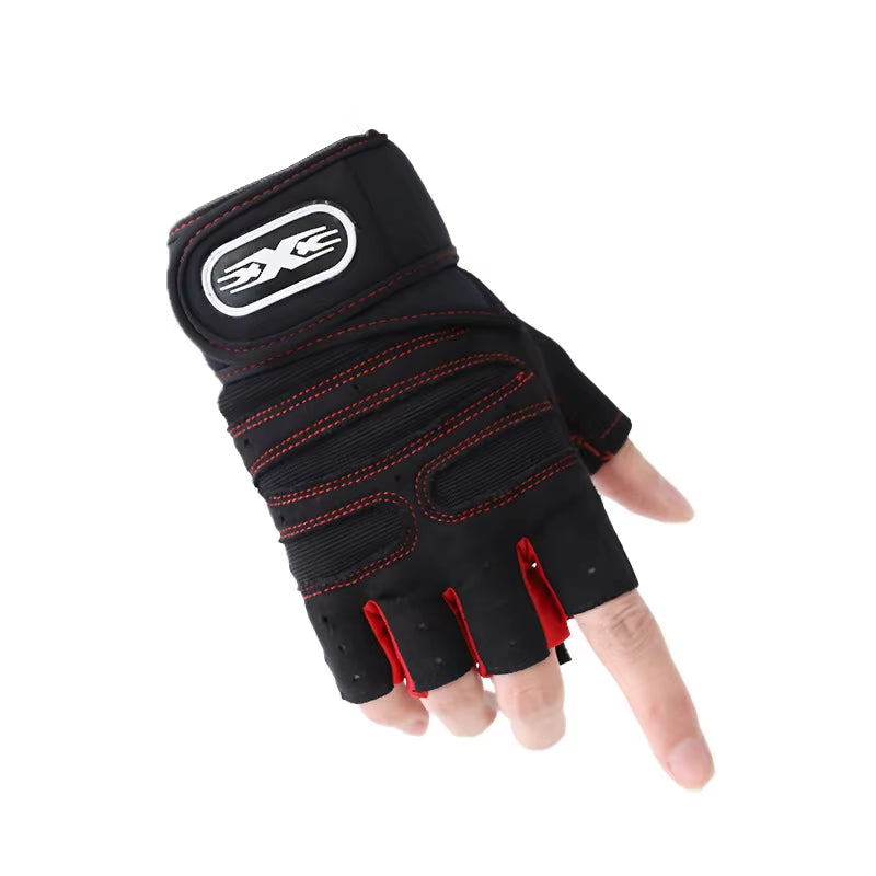 Gym Gloves Fitness Weight Lifting Gloves Body Building Training Sports Exercise Cycling Sport Workout Glove for Men Women M/L/XL