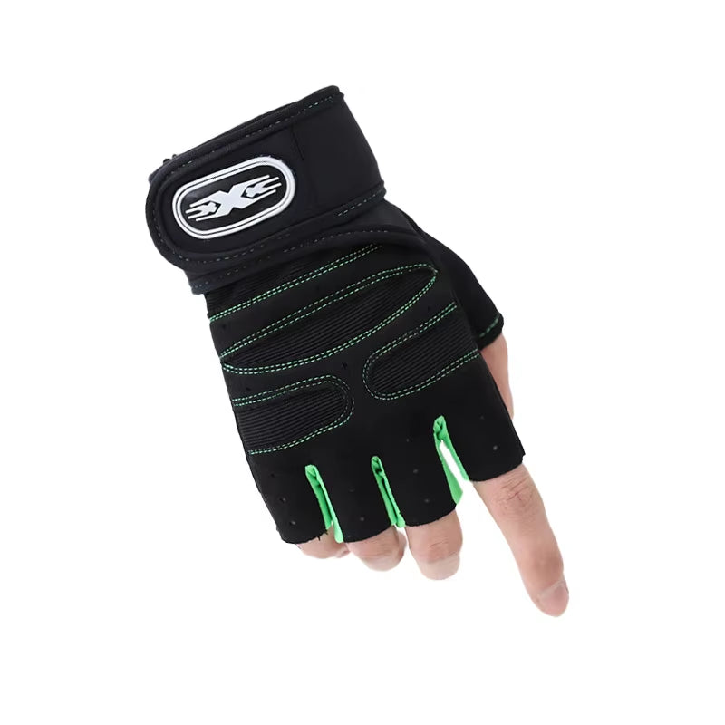 Gym Gloves Fitness Weight Lifting Gloves Body Building Training Sports Exercise Cycling Sport Workout Glove for Men Women M/L/XL