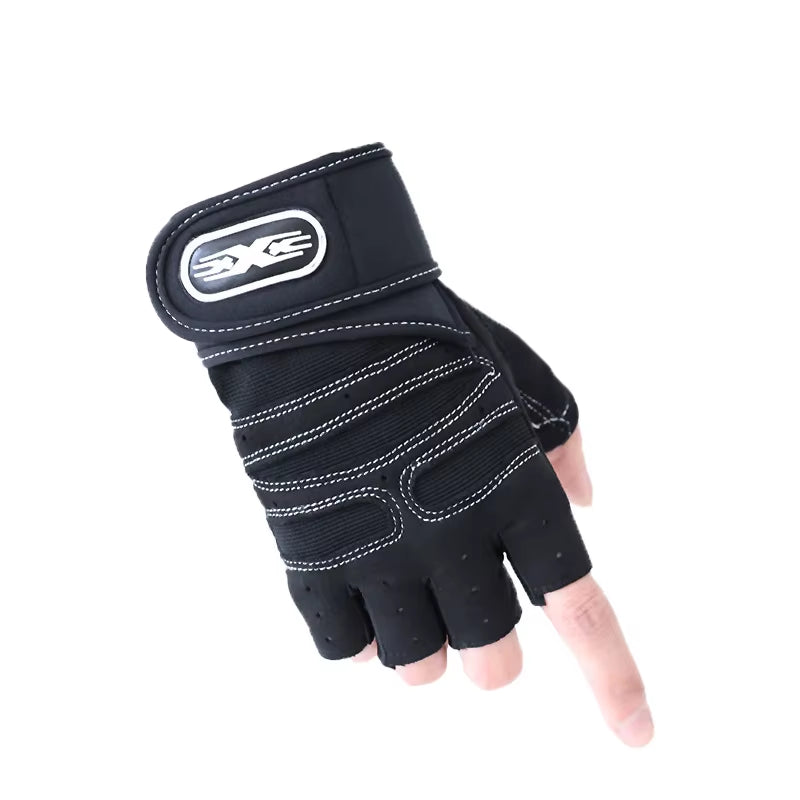 Gym Gloves Fitness Weight Lifting Gloves Body Building Training Sports Exercise Cycling Sport Workout Glove for Men Women M/L/XL