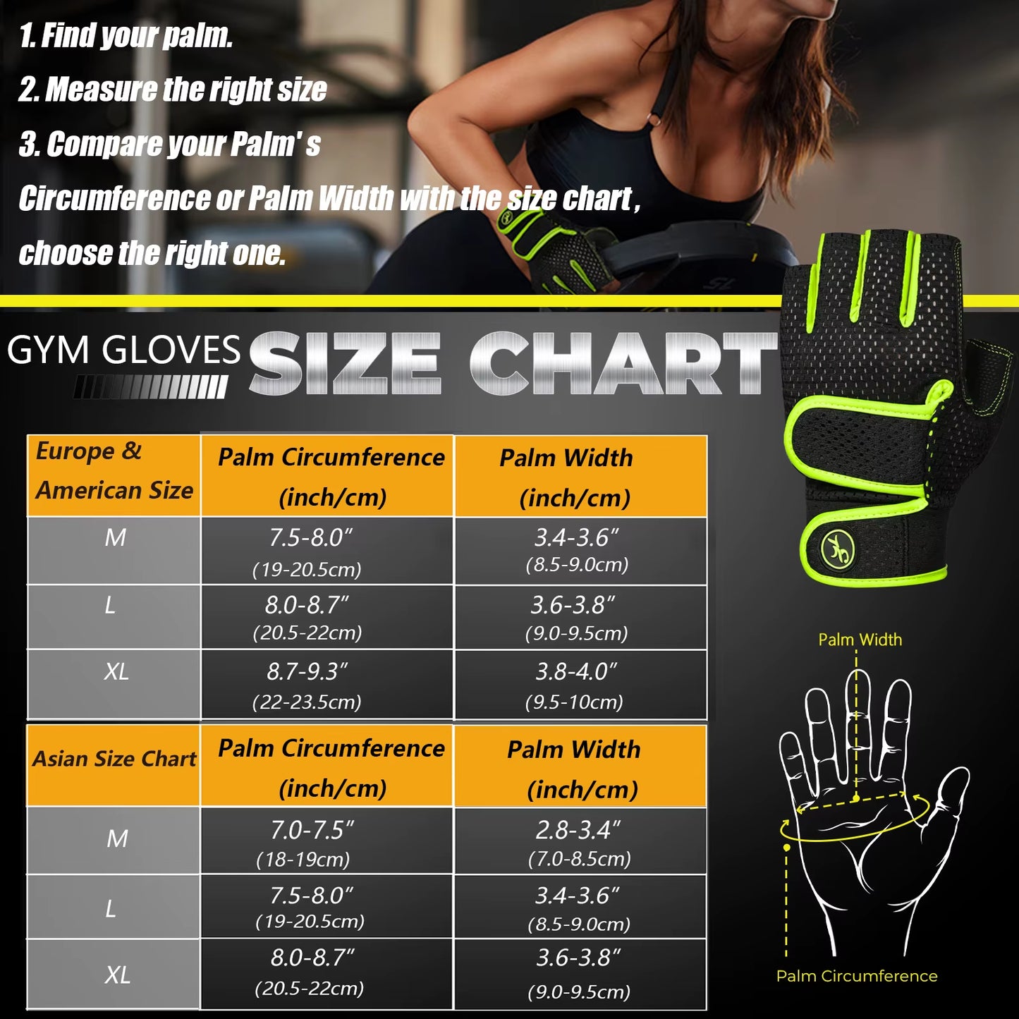 MOREOK Workout Gym Gloves Men Women,3Mm SBR Pads,Half Finger Weight Lifting Exercise Fitness Gloves for Training,Pull Ups,Rowing