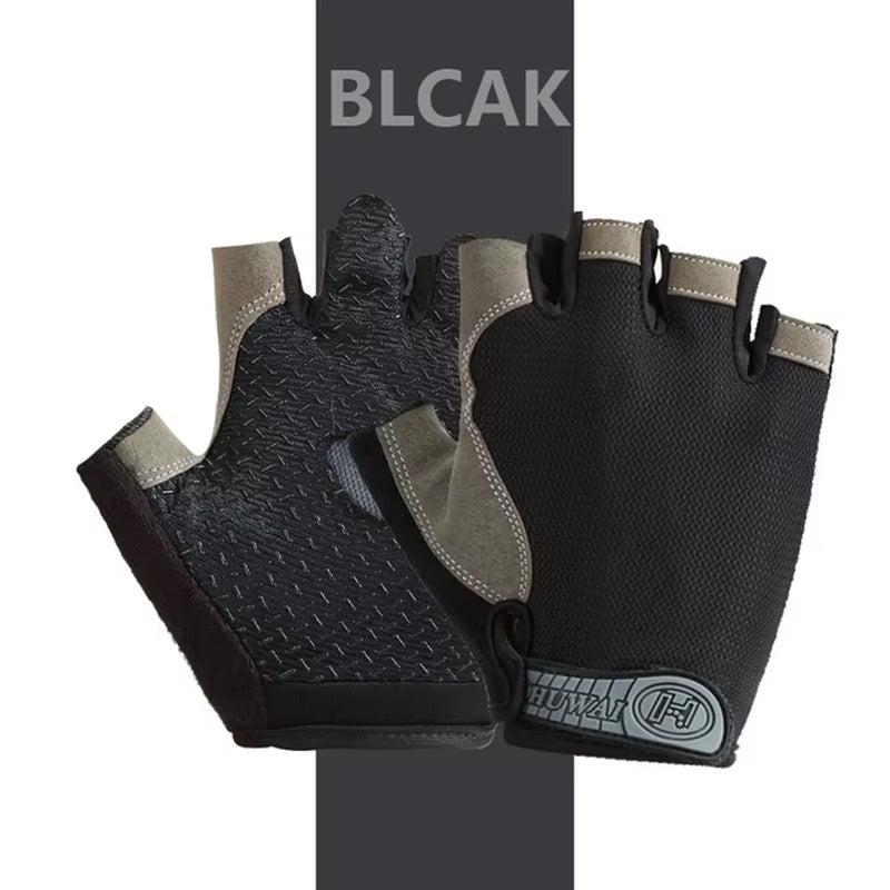 Gym Gloves Fitness Weight Lifting Gloves Body Building Training Sports Exercise Cycling Sport Workout Glove for Men Women M/L/XL