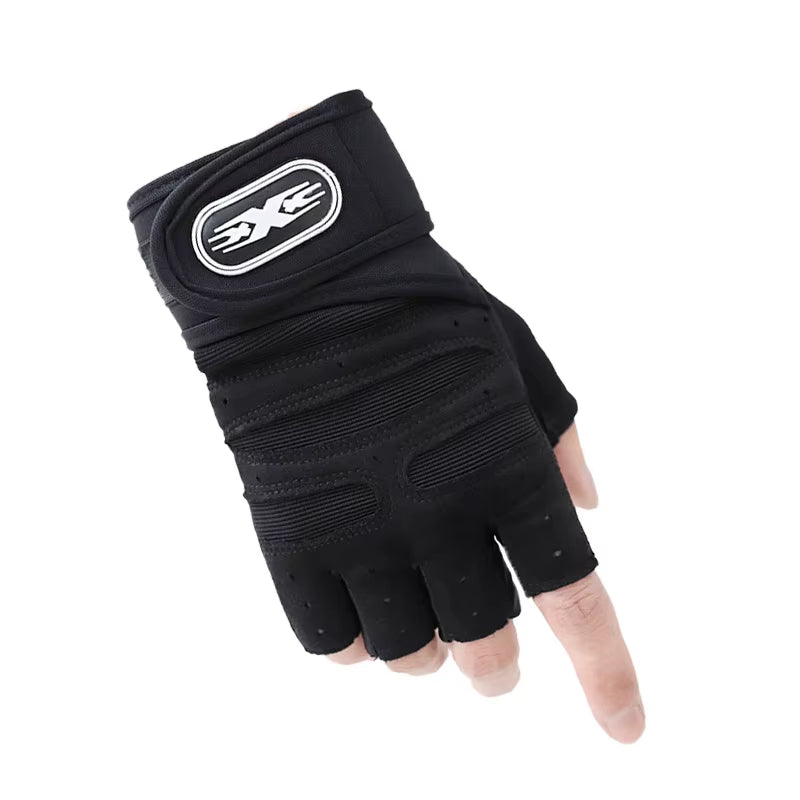 Gym Gloves Fitness Weight Lifting Gloves Body Building Training Sports Exercise Cycling Sport Workout Glove for Men Women M/L/XL