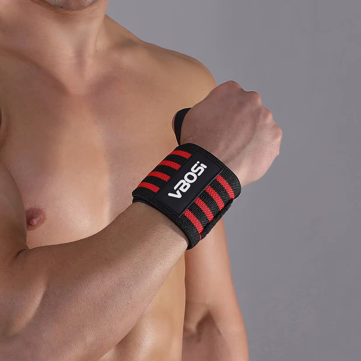 1 Piece Women Men High Elastic Adjustable Wrist Support Wraps for Weightlifting Basketball