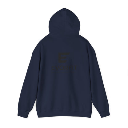 EVORFIT™ Royal Core Hoodie — Unisex Premium Heavy Blend | Modern Fitness Sweatshirt for Gym & Lifestyle
