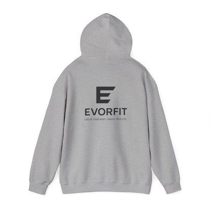 EVORFIT™ Royal Core Hoodie — Unisex Premium Heavy Blend | Modern Fitness Sweatshirt for Gym & Lifestyle