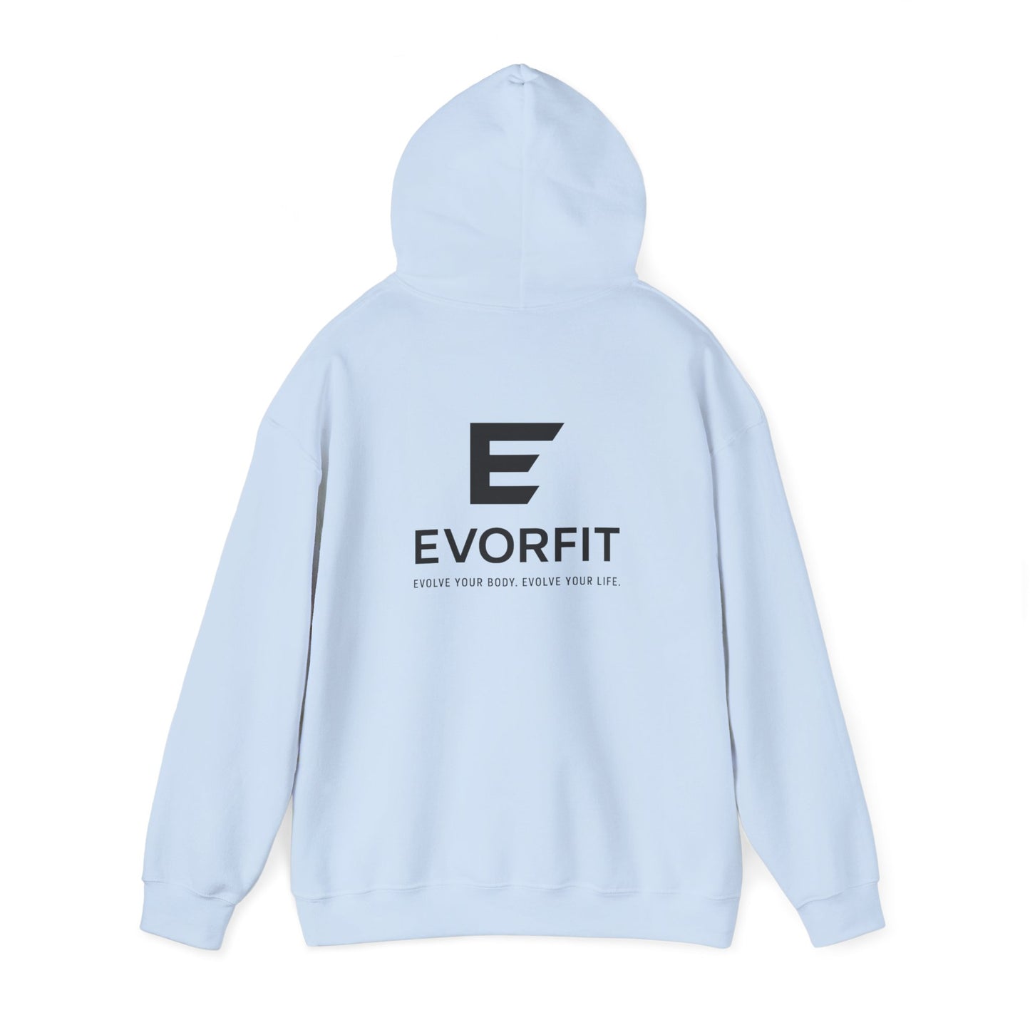 EVORFIT™ Royal Core Hoodie — Unisex Premium Heavy Blend | Modern Fitness Sweatshirt for Gym & Lifestyle