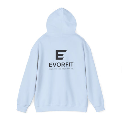 EVORFIT™ Royal Core Hoodie — Unisex Premium Heavy Blend | Modern Fitness Sweatshirt for Gym & Lifestyle