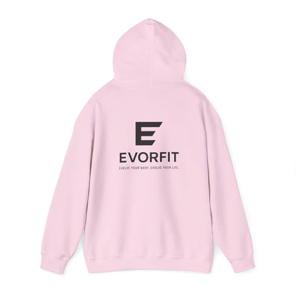 EVORFIT™ Royal Core Hoodie — Unisex Premium Heavy Blend | Modern Fitness Sweatshirt for Gym & Lifestyle