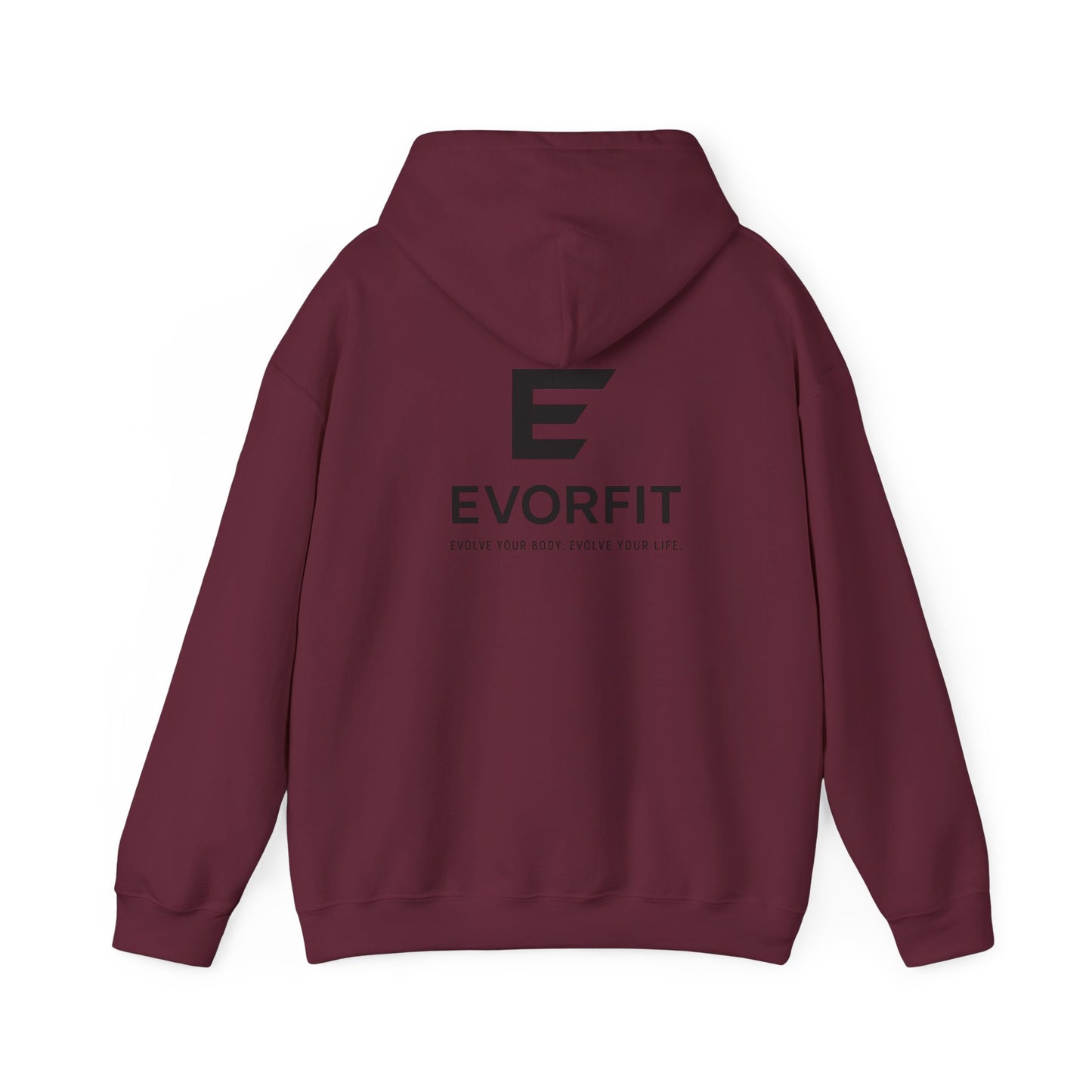 EVORFIT™ Royal Core Hoodie — Unisex Premium Heavy Blend | Modern Fitness Sweatshirt for Gym & Lifestyle