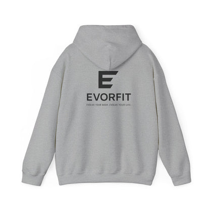 EVORFIT™ Royal Core Hoodie — Unisex Premium Heavy Blend | Modern Fitness Sweatshirt for Gym & Lifestyle