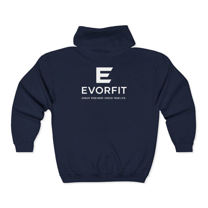EVORFIT™ Core Zip Hoodie — Unisex Performance Edition