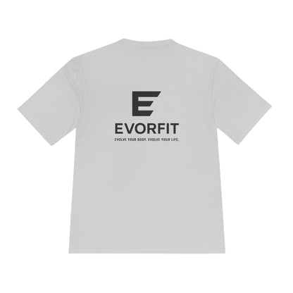 EVORFIT™ Mode Black Edition — Unisex Performance Tee | Premium Moisture-Wicking Shirt