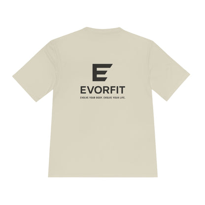 EVORFIT™ Mode Black Edition — Unisex Performance Tee | Premium Moisture-Wicking Shirt