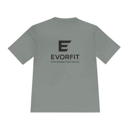 EVORFIT™ Mode Black Edition — Unisex Performance Tee | Premium Moisture-Wicking Shirt