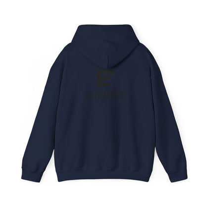 EVORFIT™ Royal Core Hoodie — Unisex Premium Heavy Blend | Modern Fitness Sweatshirt for Gym & Lifestyle