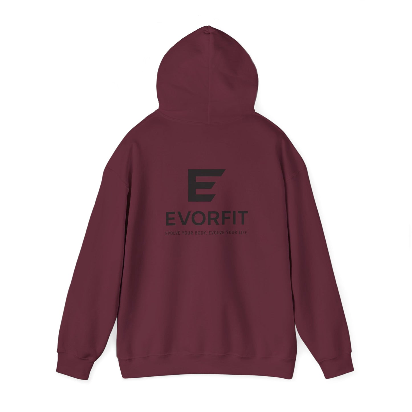 EVORFIT™ Royal Core Hoodie — Unisex Premium Heavy Blend | Modern Fitness Sweatshirt for Gym & Lifestyle