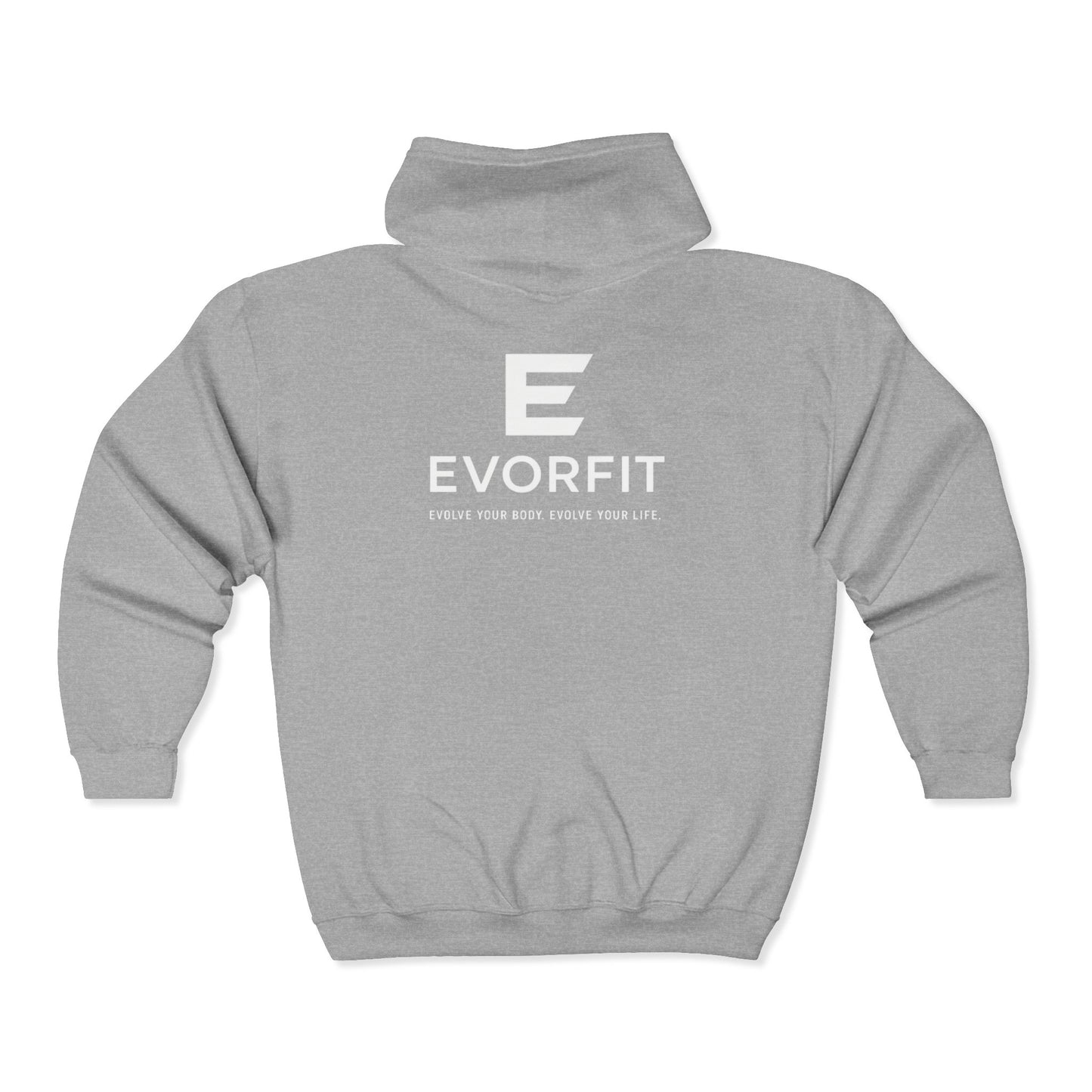 EVORFIT™ Core Zip Hoodie — Unisex Performance Edition
