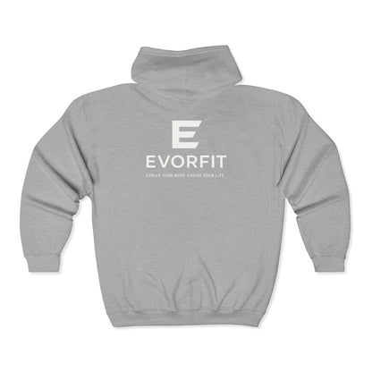 EVORFIT™ Core Zip Hoodie — Unisex Performance Edition
