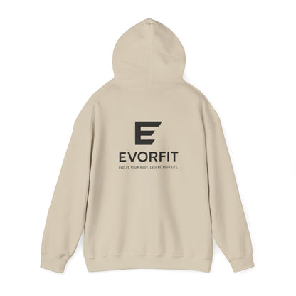 EVORFIT™ Royal Core Hoodie — Unisex Premium Heavy Blend | Modern Fitness Sweatshirt for Gym & Lifestyle